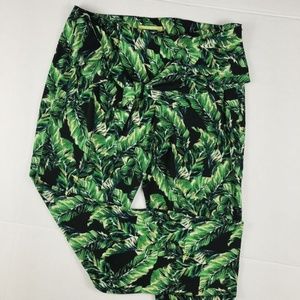 Gianni Bini Tropical Drop Crotch Tie Pant NWT